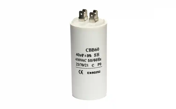 Ofertă specială Condensator pornire motor, de curent alternativ, seria CBB60 40uF/450V (5 voturi ) 5 stele (5 voturi) 100% Complet
