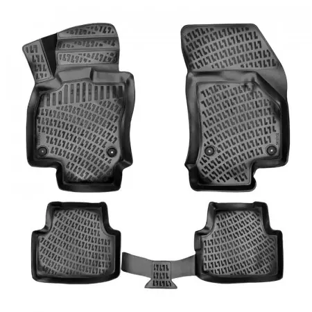 Covorase auto cauciuc SKODA OCTAVIA III 2012-2020 Premium