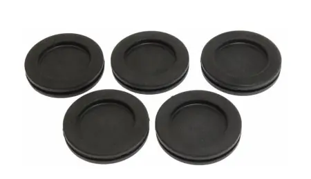 Set 5 Bucati Garnitura cauciuc - inchisa Diametru gaura / Grommet 22 mm Diametru canalului 2 Diametru gaurii de montare 28 Grosime 8 Plată securizată