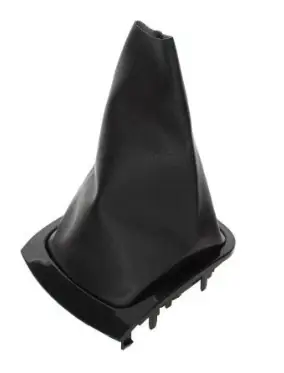 Manson schimbator viteze piele ecologica gri Renault Fluence / Megane III 2010-2018 Plată securizată