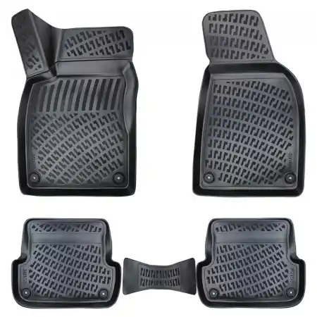 Calitate înaltă Covorase auto cauciuc AUDI A4 B6 2001-2006 / B7 TYP 8E / 8H 2004-2009