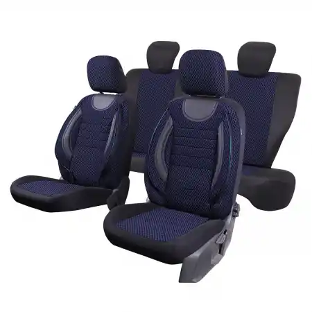 SET HUSE SCAUN CITY ALBASTRU NEGRU Premium