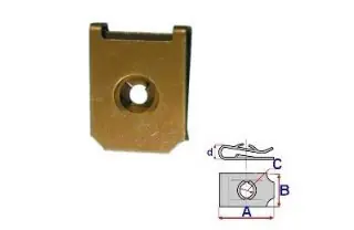 Disponibil imediat Set 10 Bucati CLIPSURI FIXARE OPEL / CHEVROLET / DAEWOO a - 20.3 b - 15.2 c - 6 d - 4.7