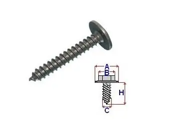 Set 100 Bucati Surub montare cu cap in Cruce Diametru gaura/surub 3.3 mm Diametru / Latime 9.3 mm Inaltime / Lungime 21.5 mm Comandă acum