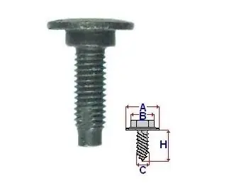 Set 5 Bucati Surub Metric Diametru gaura/surub 5.8 mm Diametru / Latime 18.1 mm Inaltime / Lungime 23 mm Bestseller