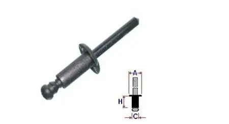 Preț redus Set 10 Bucati NIT montare Plastic Diametru gaurii 5 mm Latime guler 11 mm