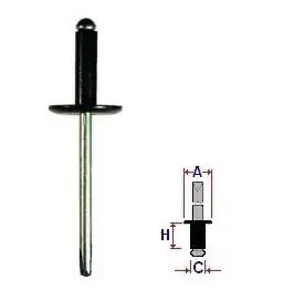 Livrare expres Set 10 Bucati NIT montare Diametru gaurii 4,7 mm Latime guler 13,7 mm