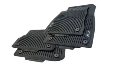 Covorase auto cauciuc fata + spate originale AUDI A4 B9 2015-2023 Calitate înaltă