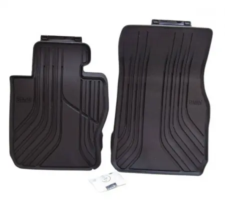 Set 2 covorase auto cauciuc fata all-wheather originale BMW Seria 3 F30 F31 F34 2011-2023 Livrare expres
