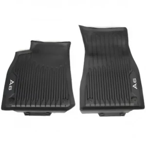 Set 2 covorase auto cauciuc fata negru originale AUDI A8 2018-2023 Cumpără acum
