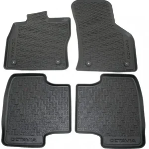 Covorase auto cauciuc originale SKODA OCTAVIA 3 2013-2023 Cumpără acum