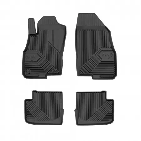 Covorase auto tip tavita Fiat Punto Evo fabricatie 2005 - 2018, caroserie hatchback, 5 usi Premium