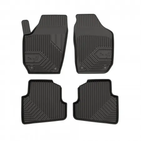 Reducere Covorase auto tip tavita Skoda Fabia II fabricatie 03.2007 - 10.2014, caroserie hatchback