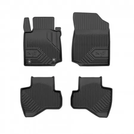 Covorase auto tip tavita Peugeot 107 fabricatie 2005 - 06.2014, caroserie hatchback Plată sigură