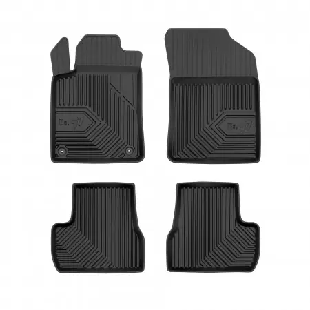 Calitate înaltă Covorase auto tip tavita Citroen C3 II fabricatie 2009 - 12.2016, caroserie hatchback