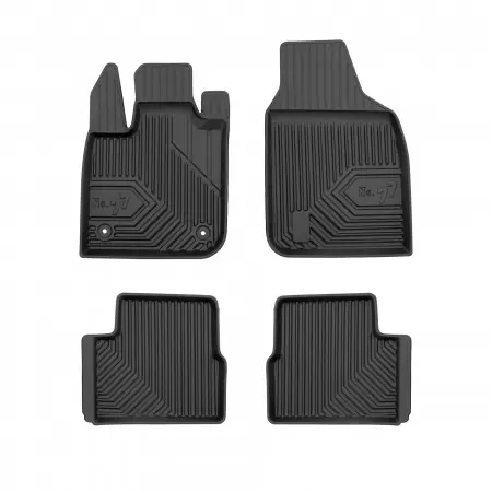 Livrare gratuită Covorase auto tip tavita Fiat 500 electric fabricatie 11.2020 - prezent, caroserie hatchback, electric