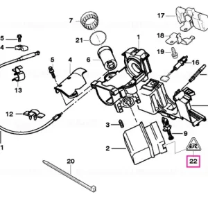 Ofertă Carcasă conector INTERNE NUMMER - BMW