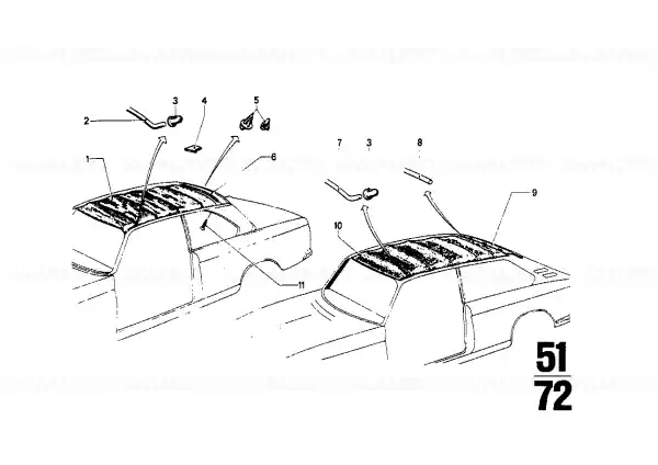 Reducere extra Tapiterie plafon SSD - BMW
