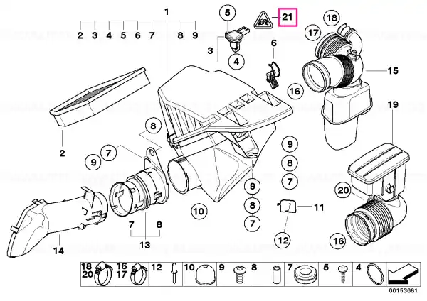 Carcasa conector - BMW Discount