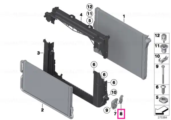 Reducere specială Spacer right - BMW
