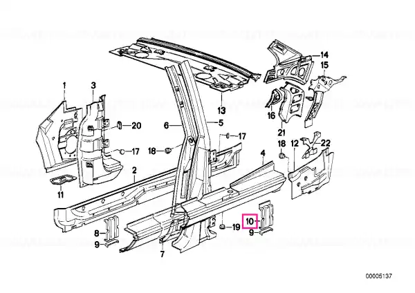 Consolă fixare cric - BMW Reducere extra