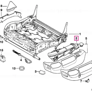 Actuation unit right - BMW Ofertă