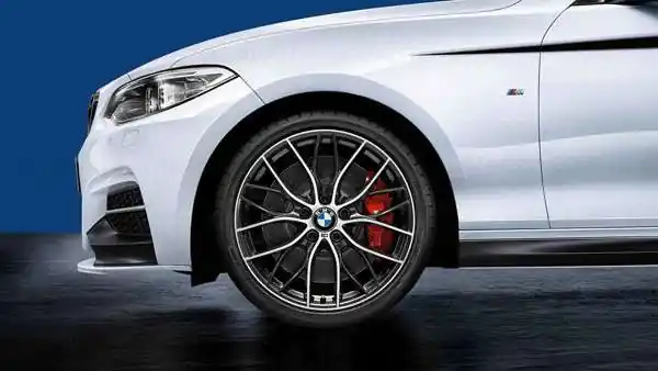 Janta aliaj usor - M Performance Double Spoke 405M - Gri (Orbit Grey, Bright Polished, Forged) - 8Jx19 ET:52 - BMW Seria 1 F20 F21, Seria 2 F22 F23 Ofertă specială