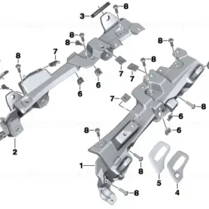 Acoperire stânga - BMW Motorrad Noutate