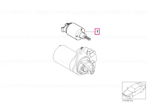 Întrerupător solenoid - BMW - Mini Preț promoțional