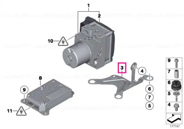 Reduceri Suport unitate hidraulică - BMW