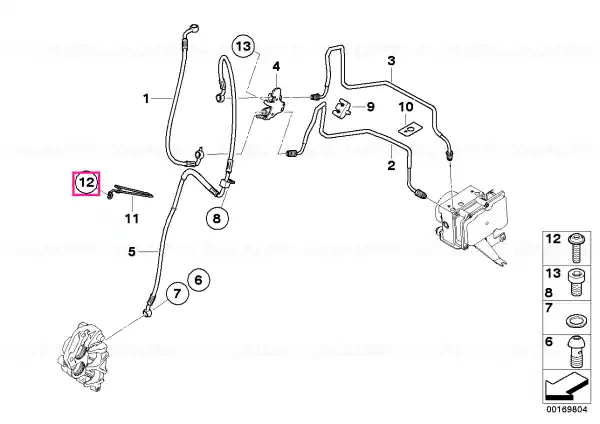 Surub conic M6X25 - BMW Motorrad Livrare rapidă
