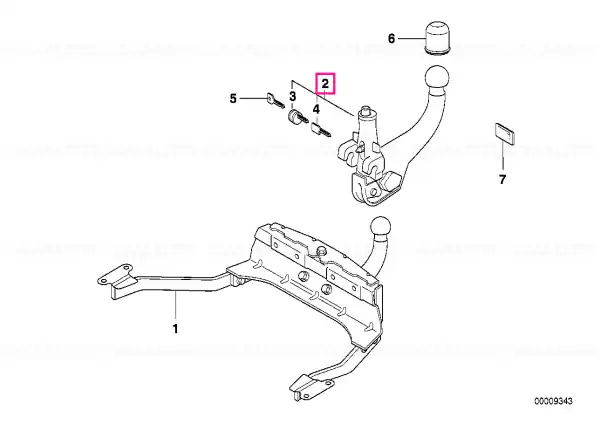 Chilipir Removable ball ORIS - BMW