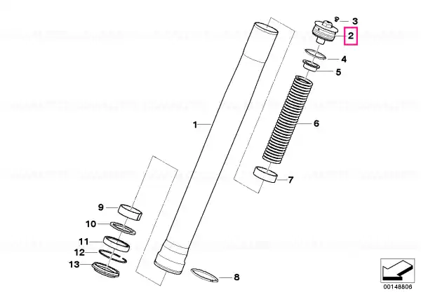 Capac compresie stanga - BMW Motorrad Transport gratuit
