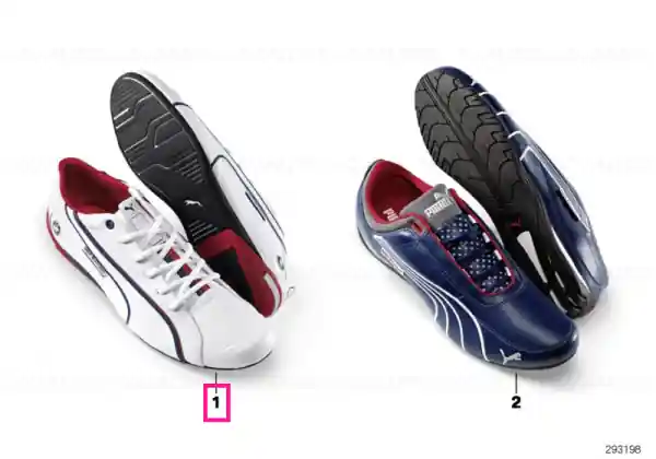 Super ofertă BMW Motorsport sneakers, unisex 'NUIS' WHITE, 9,5/44
