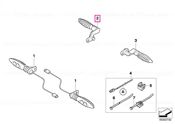 LED turn signal, rear right - BMW Motorrad Ofertă