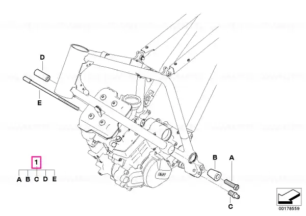 Popular Piese montaj motor - BMW Motorrad