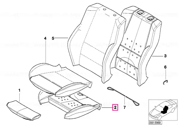 Bestseller Seat upholstery - BMW