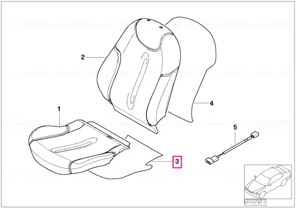 Fleece, seat - BMW - Mini Livrare gratuită