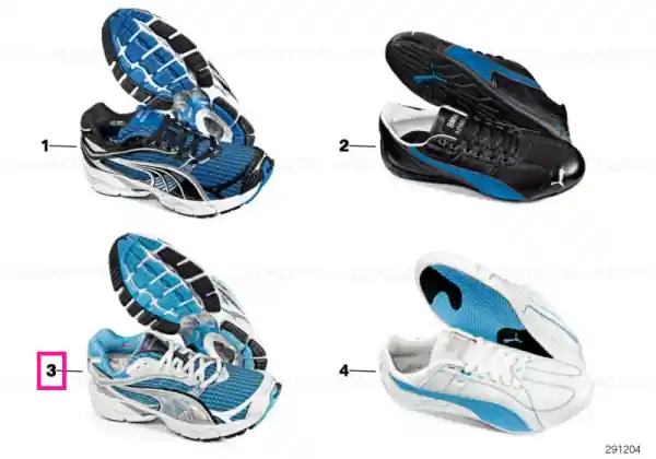 Running Shoe Athletics, Ladies 5/38 - BMW Popular