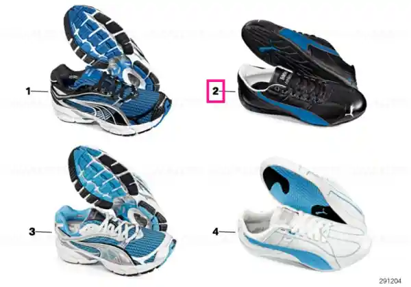 Expediere rapidă Sneaker Athletics, Mens 9/43 - BMW