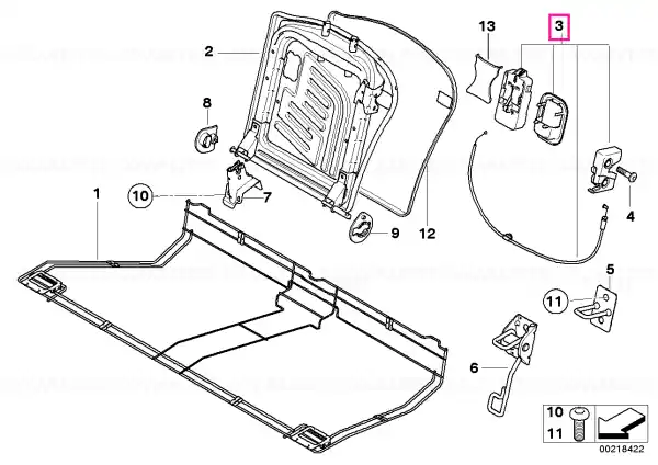 Actuation unit left CARBON BLACK - BMW - Mini Cumpărături sigure