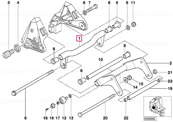 Preferatul clienților Swing arm - BMW Motorrad