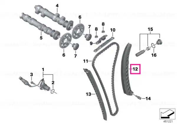 Cumpără acum Chain tensioner - BMW Motorrad