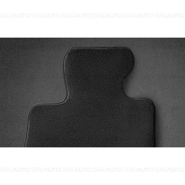 Covoras zona sofer, Velur, Negru (Carbon Black) - Mini Coutryman R60, Paceman R61 Premium