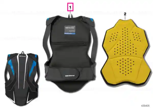 Reduceri Back protector S - BMW Motorrad