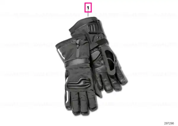 Ultima șansă Glove ProWinter, black 7-7,5 - BMW Motorrad