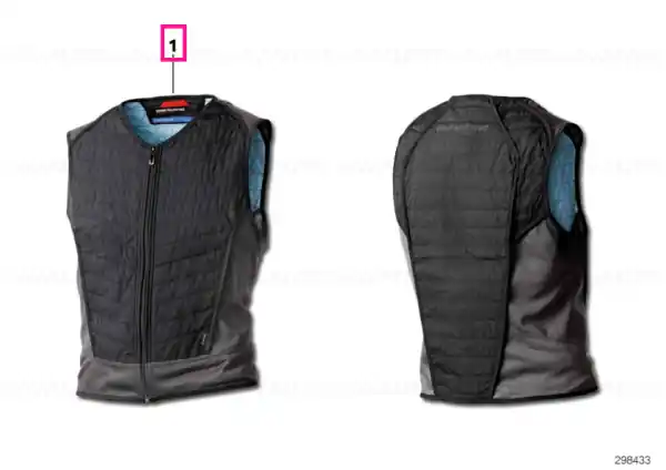 Waistcoat Cool Down, black - BMW Motorrad Lichidare de stoc