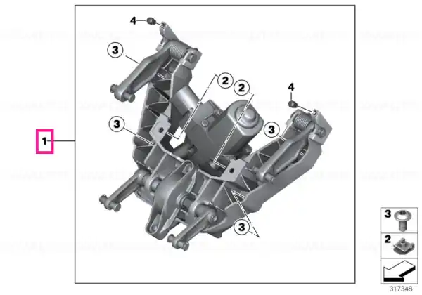 Comandă acum Windshield adjustment, electr. - BMW Motorrad