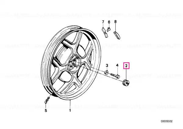 Capac D=38MM - BMW Premium