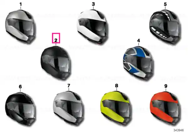 Ofertă exclusivă Helmet 6 Evo jet black matt 52/53 ECE - BMW Motorrad